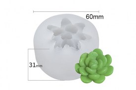 Molde silicona suculenta 011A5 (1)